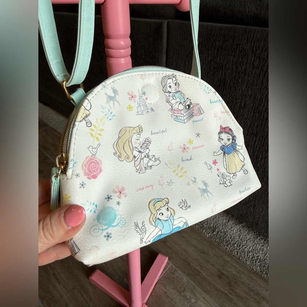 Disney Animators Collection Princess Crossbody Bag Mint Green
